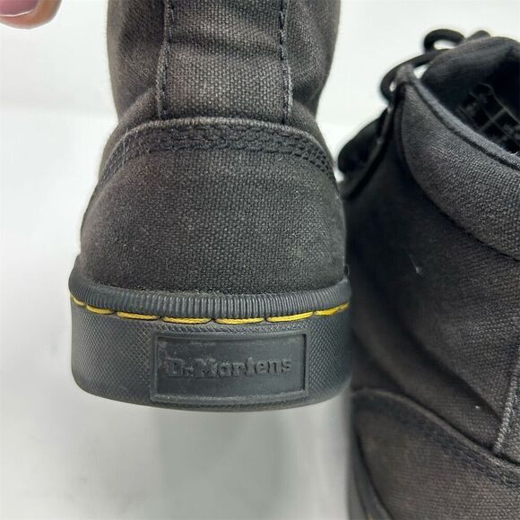 Dr. Martens Cairo Chukka Black Canvas Boots Men\'s Size 8 Casual Lace Up main image 10